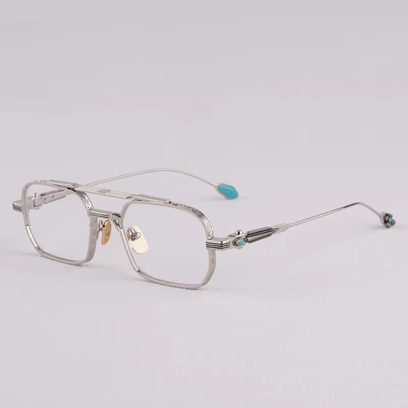 2025 Trendy Ins Style Luxury Brands Square Woman Sunglasses UV400 Metal Frame Top Quality Uv400 Classical Sunglasses Man