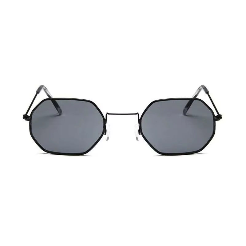 2019 Square Sunglasses Woman Retro Fashion Rose Gold Sun Glasses Female Brand Transparent Glasses Ladies