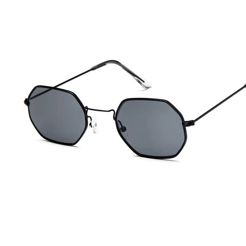 2019 Square Sunglasses Woman Retro Fashion Rose Gold Sun Glasses Female Brand Transparent Glasses Ladies