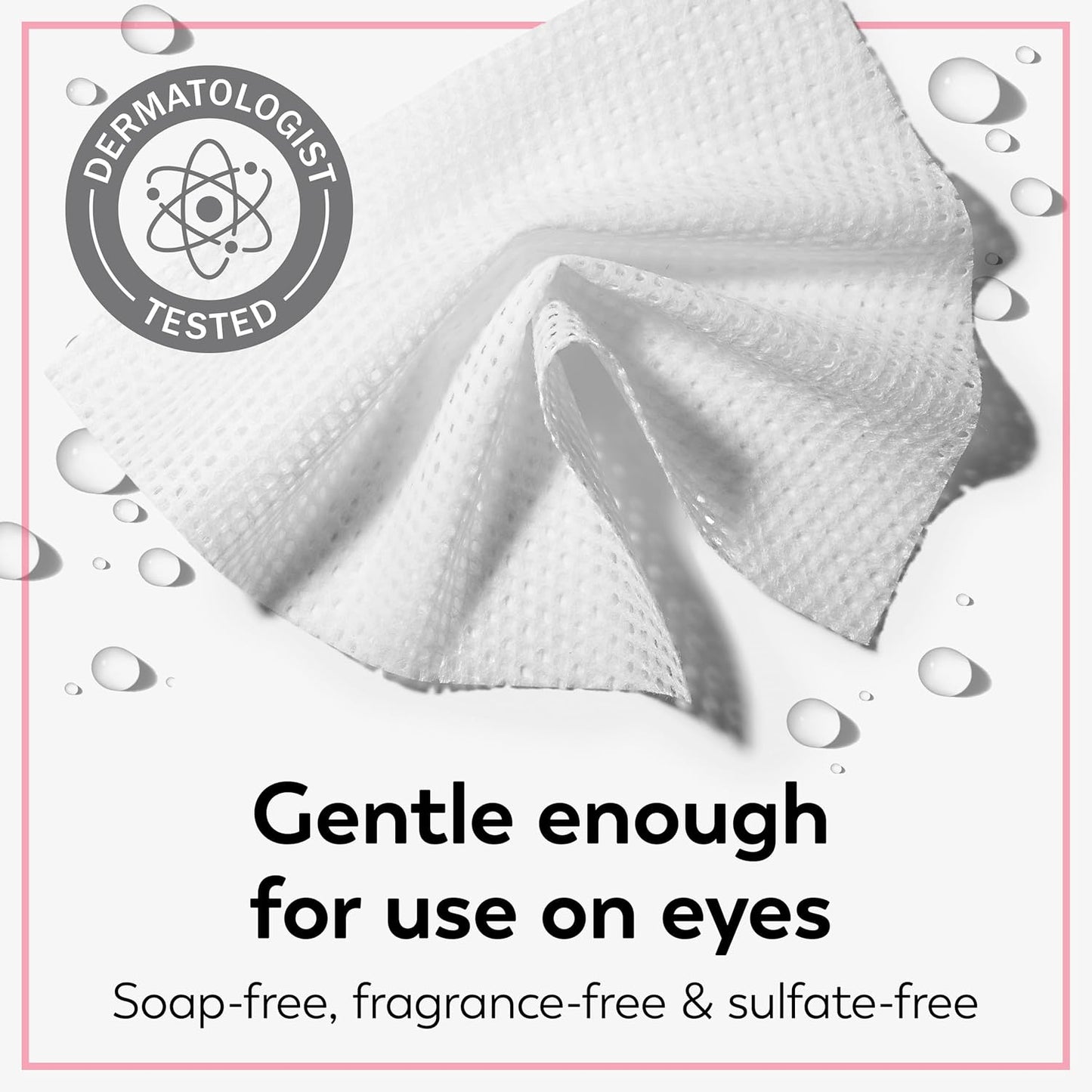 Daily Facials, Daily Clean Makeup Removing Facial Cleansing Wipes, 5-In-1 Water Activated Cloths, Exfoliates, Tones and Hydrates Skin, 66 Count