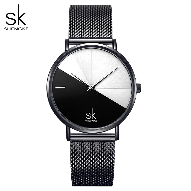 Original Design Woman Watches Creative Fashion Womens Quartz Wristwatches SK Ladies Clock Movement Montre Feminino Watch