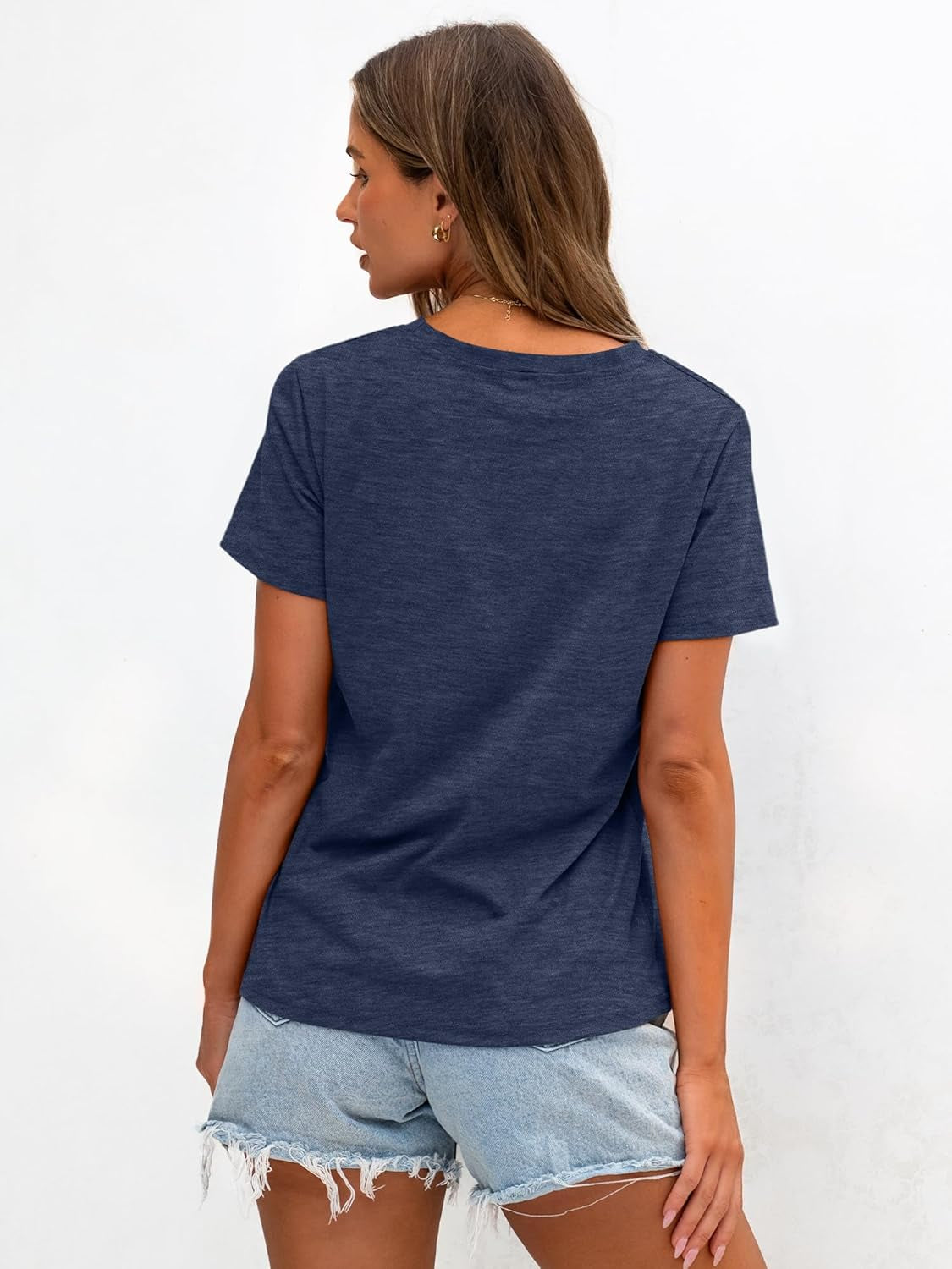 Women T Shirts Boho Graphic Tees Floral Loose Fits Casual Tops Summer Short Sleeves Shirts