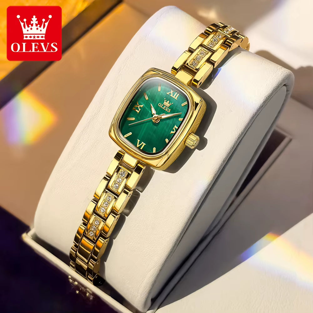 3695 Elegant Fashionable Women Watches Square Quartz Wristwatch Waterproof Watches for Woman Original Lady'S Gift Reloj