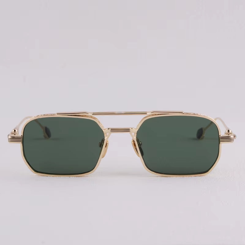 2025 Trendy Ins Style Luxury Brands Square Woman Sunglasses UV400 Metal Frame Top Quality Uv400 Classical Sunglasses Man