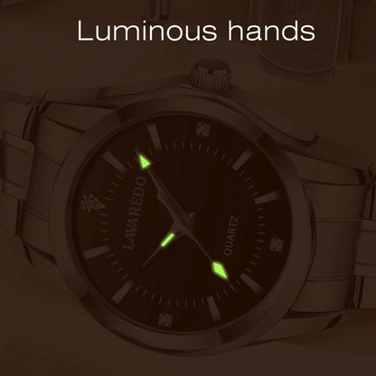 Women Watch Classic Quartz Wristwatch for Woman Solid Stainess Steel Band Luminous Pointer 3ATM Waterproof Watch Gift for Woman