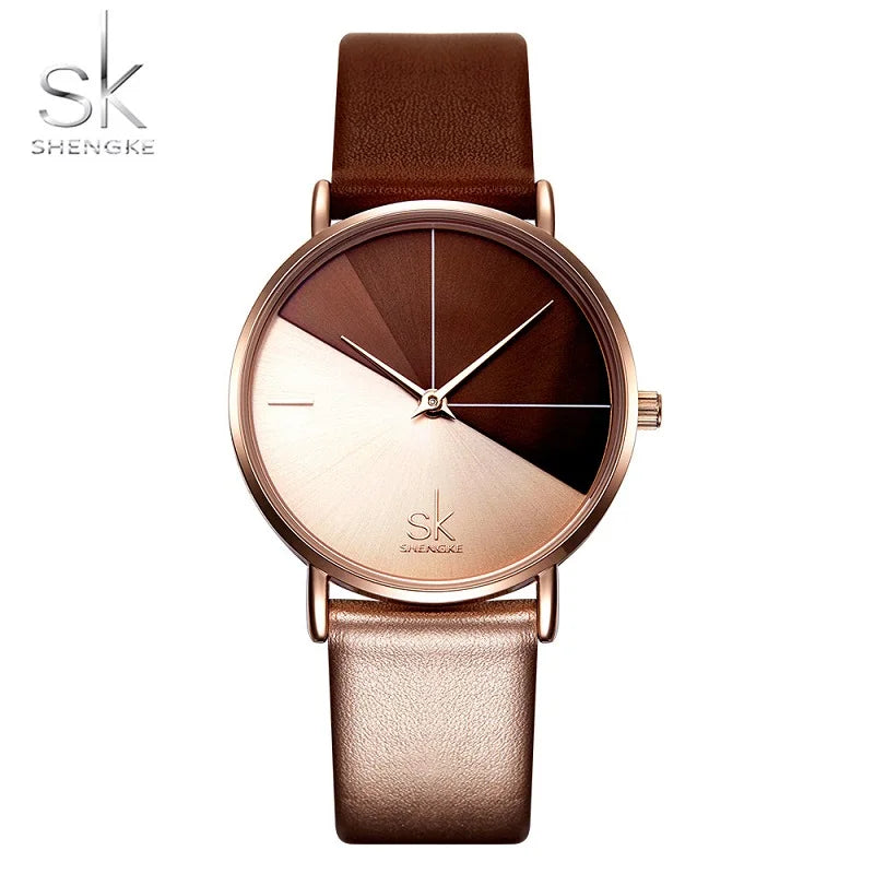 Original Design Woman Watches Creative Fashion Womens Quartz Wristwatches SK Ladies Clock Movement Montre Feminino Watch