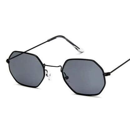 2019 Square Sunglasses Woman Retro Fashion Rose Gold Sun Glasses Female Brand Transparent Glasses Ladies