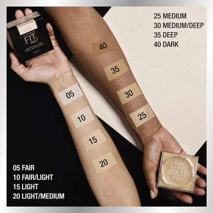 Fit Me Loose Setting Powder, Face Powder Makeup & Finishing Powder, Light Medium, 1 Count