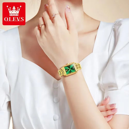 Women'S Watches Luxury Golden Stainless Steel Woman Watch Luminous Waterproof Quartz Wrist Watch Fashion Watches for Women