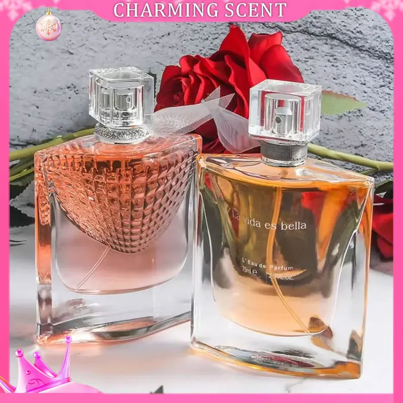 Original 75Ml Women Perfume True Love Rose Fragrance Lasting Perfume Fresh Natural Romantic Temperament Perfume