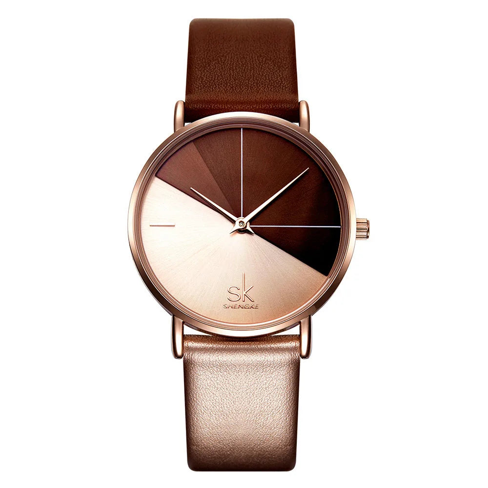 Original Design Woman Watches Creative Fashion Womens Quartz Wristwatches SK Ladies Clock Movement Montre Feminino Watch