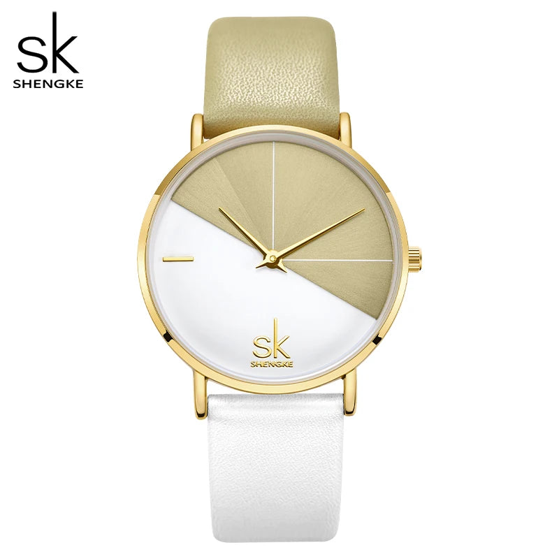 Original Design Woman Watches Creative Fashion Womens Quartz Wristwatches SK Ladies Clock Movement Montre Feminino Watch