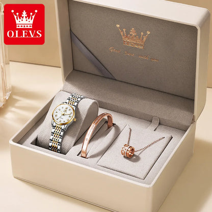 6630 Watch for Women Luxury Elegant Diamond Mechanical Woman Watches Waterproof Roman Scale Top Brand Ladies Hand Clock