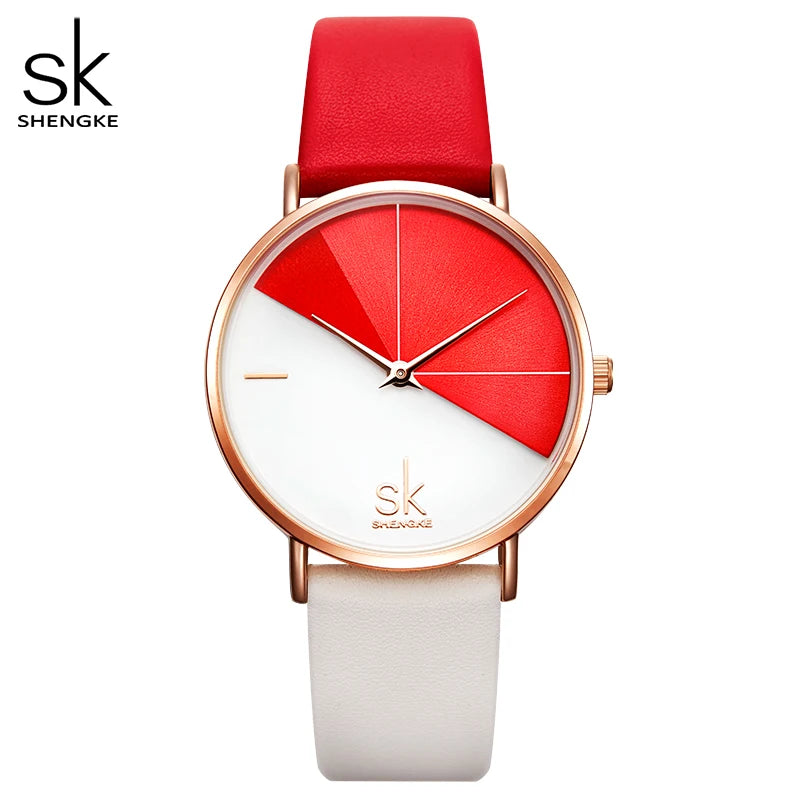 Original Design Woman Watches Creative Fashion Womens Quartz Wristwatches SK Ladies Clock Movement Montre Feminino Watch