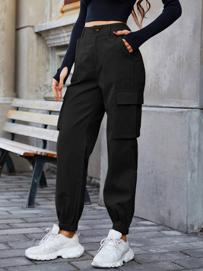 SHEIN Ezwear Slant Pocket Cargo Pants